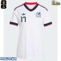 Mexico Orbelin Pineda #17 Bortedrakt Dame VM 2026 Kortermet